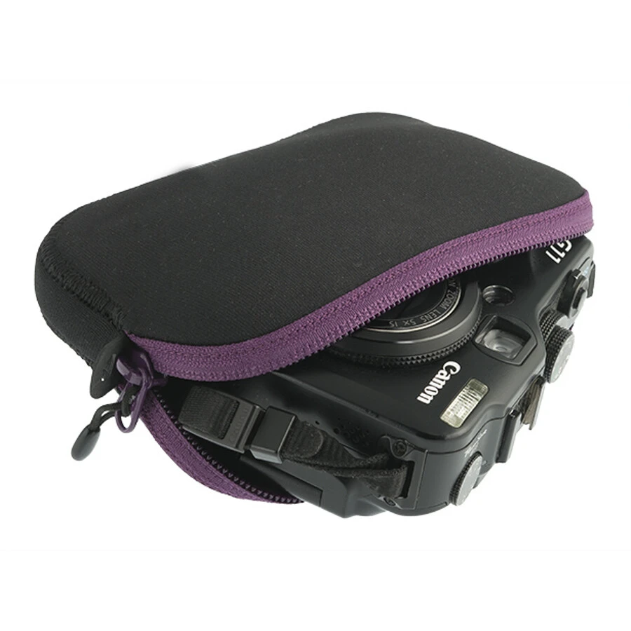 Sea to Summit Travelling Light Pochette rembourrée M, noir/violet 1 Sea to Summit Travelling Light Pochette rembourrée M, noir/violet