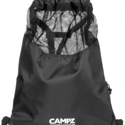CAMPZ Gymbag Sac de sport, noir