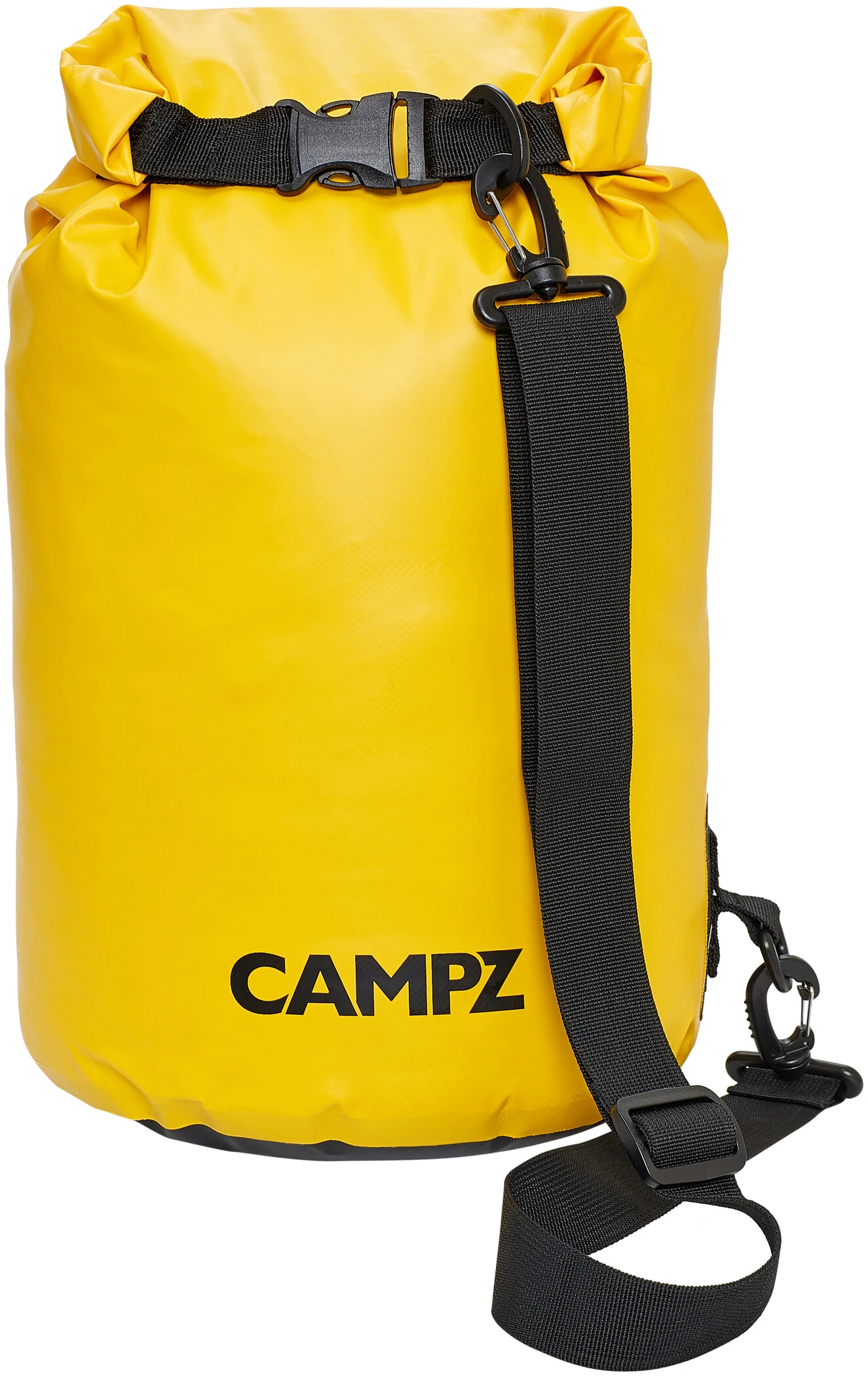 CAMPZ Sports Sac de compression étanche 15l, jaune/noir 1 CAMPZ Sports Sac de compression étanche 15l, jaune/noir