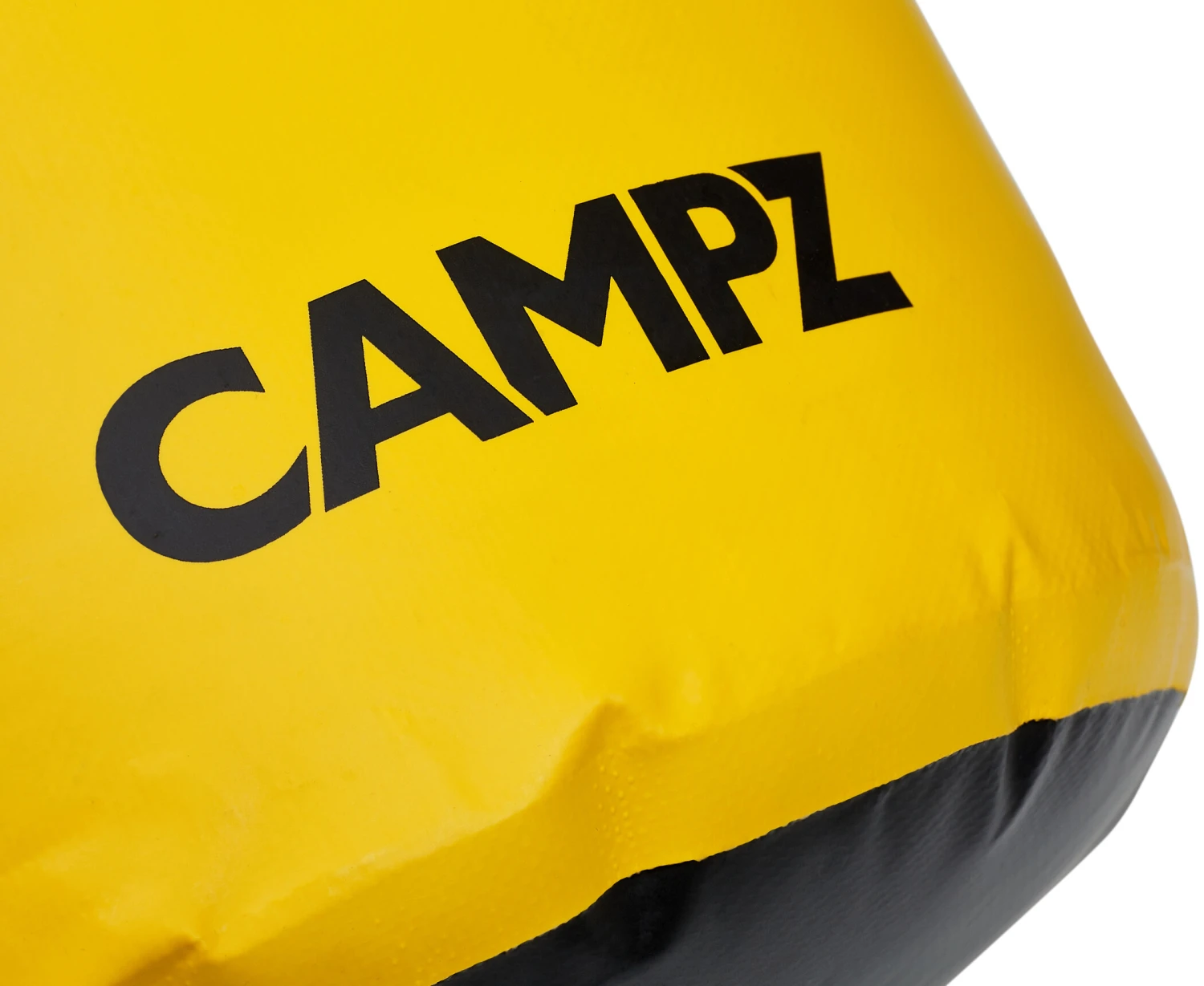 CAMPZ Sports Sac de compression étanche 15l, jaune/noir 4 CAMPZ Sports Sac de compression étanche 15l, jaune/noir – Image 4