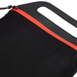 CAMPZ Zipper Mesh Bag Set of 4, noir -Bagages Magasin campz zipper mesh bag set of 3 black multicolor 3