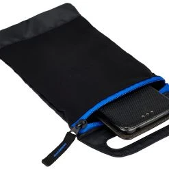 CAMPZ Zipper Mesh Bag Set of 4, noir -Bagages Magasin campz zipper mesh bag set of 3 black multicolor 6