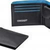 Cocoon Wallet with Coin Pocket, bleu/noir