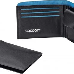 Cocoon Wallet with Coin Pocket, bleu/noir