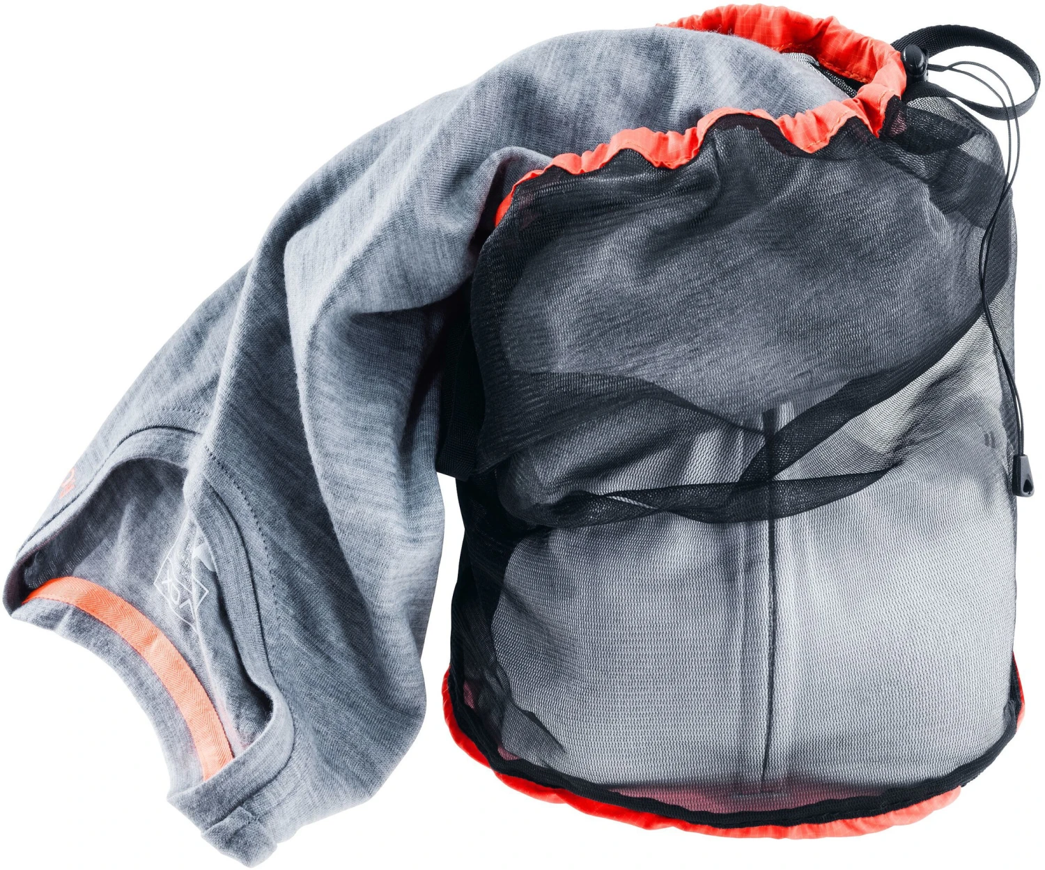 Deuter Mesh Sack 5, rouge/noir 2 Deuter Mesh Sack 5, rouge/noir – Image 2