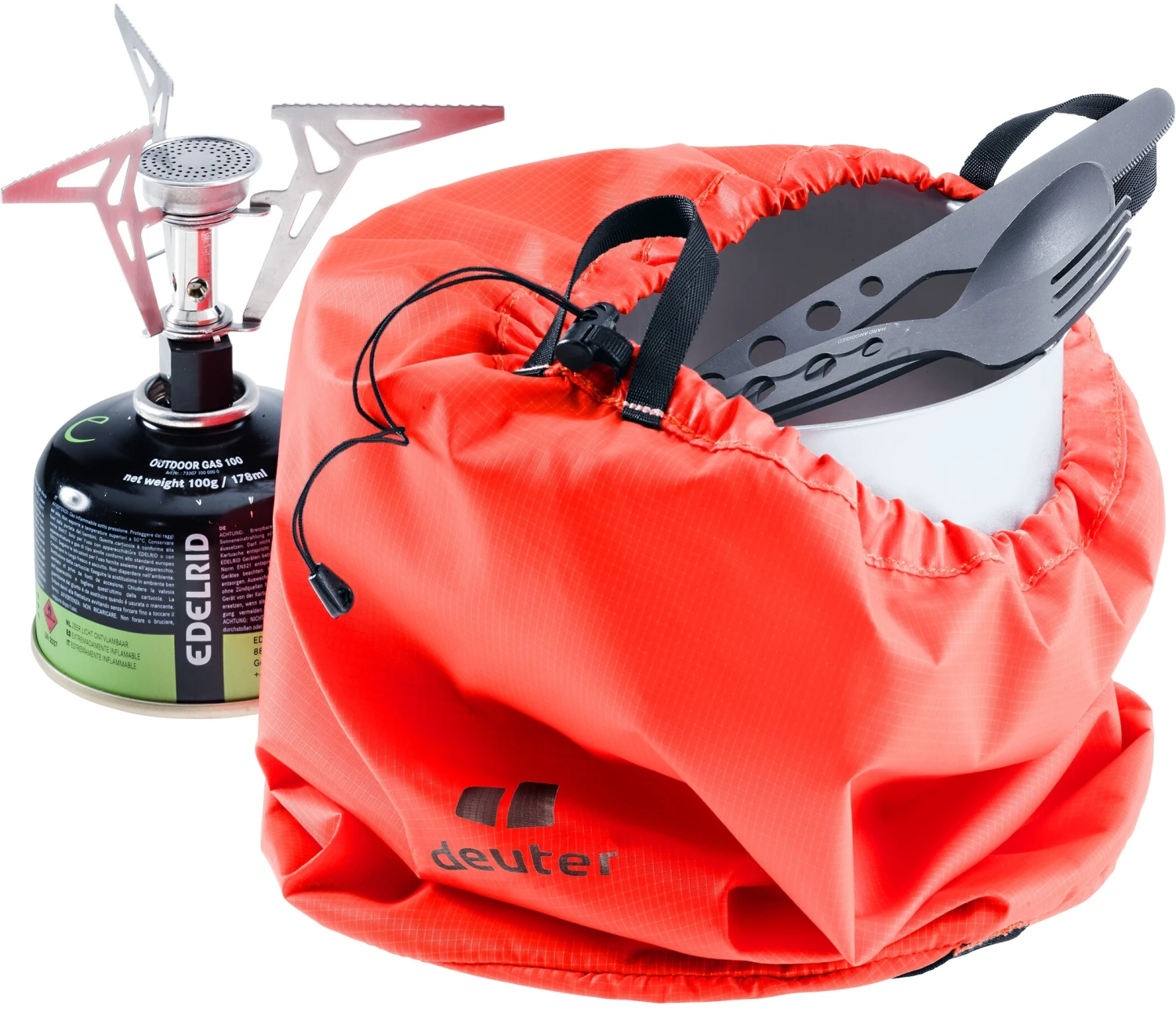 Deuter Pack Sack 5, orange 2 Deuter Pack Sack 5, orange – Image 2