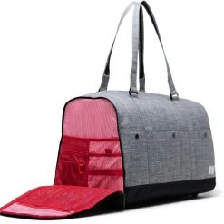 Herschel Bennett Sac, noir -Bagages Magasin herschel bennett duffle raven crosshatch 5