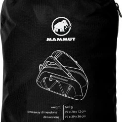 Mammut Cargo Light Sac à bandoulière 25l, noir -Bagages Magasin mammut cargo light shoulder bag 25l black 3