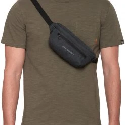 Mammut Classic Bumbag Mélange 2l, noir -Bagages Magasin mammut classic bumbag melange 2l black 3