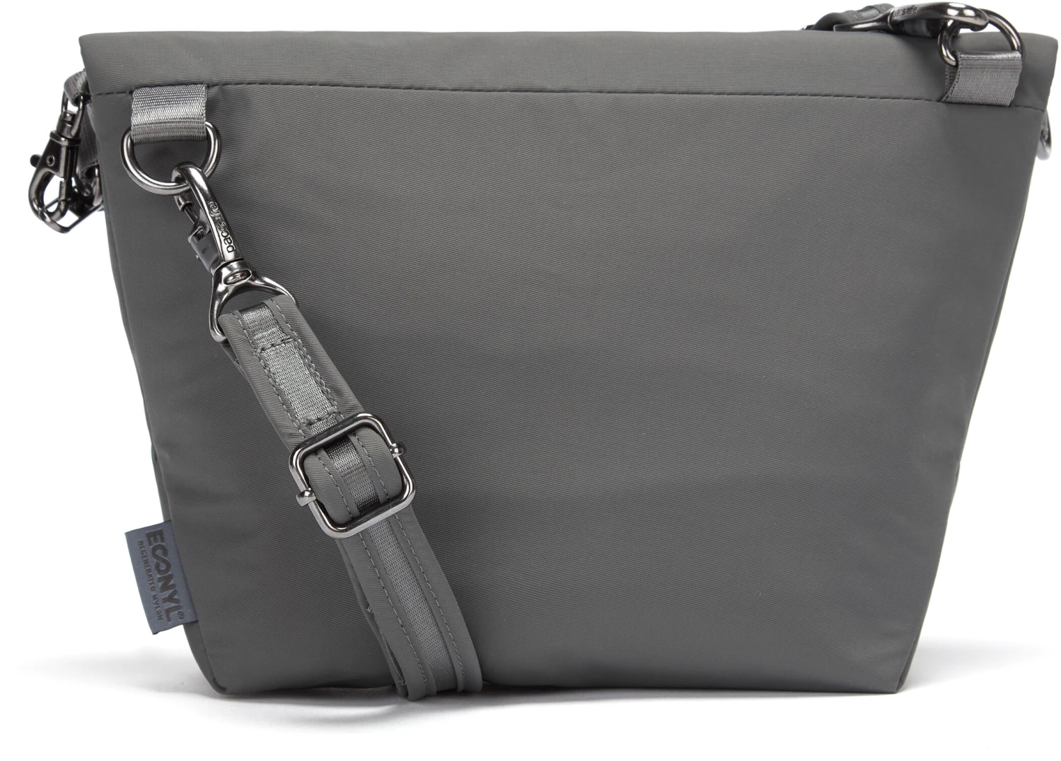 Pacsafe Citysafe CX ECONYL Sac à bandoulière convertible, gris 4 Pacsafe Citysafe CX ECONYL Sac à bandoulière convertible, gris – Image 4
