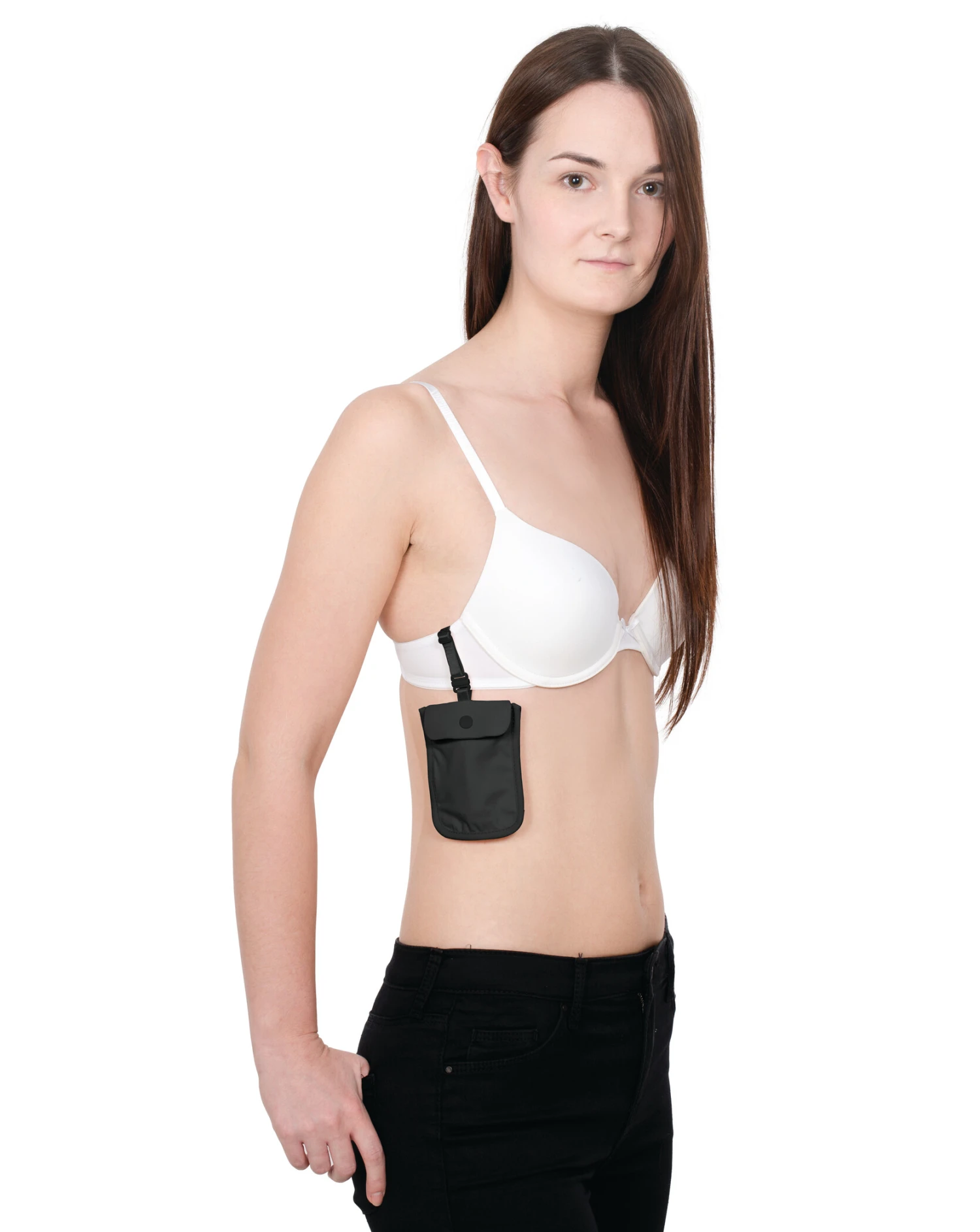 Pacsafe Coversafe S25 Pochette secrète de brassière, rose 2 Pacsafe Coversafe S25 Pochette secrète de brassière, rose – Image 2