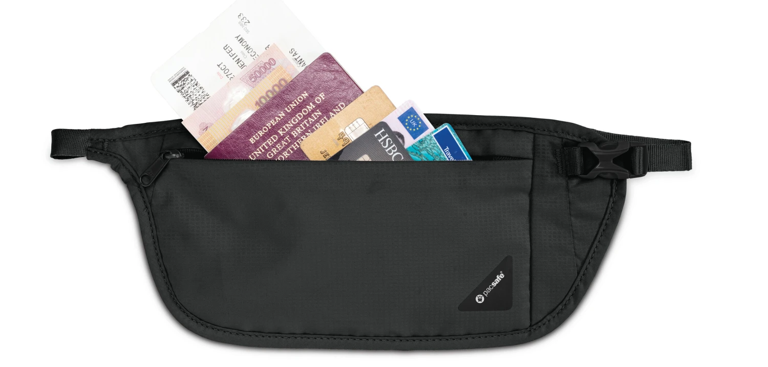 Pacsafe Coversafe V100 Sacoche de ceinture, gris 2 Pacsafe Coversafe V100 Sacoche de ceinture, gris – Image 2