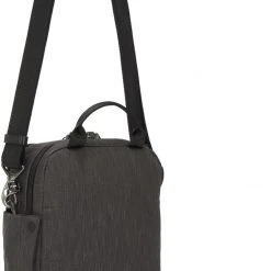 Pacsafe Metrosafe X Sac à bandoulière, gris/noir -Bagages Magasin pacsafe metrosafe x vertical crossbody bag carbon 5