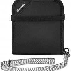 Pacsafe RFIDsafe V100 Porte-feuille pliable, noir