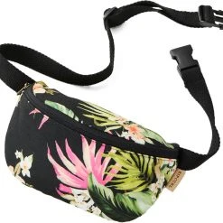 Rip Curl On The Coast Sac banane Femme, noir/Multicolore -Bagages Magasin rip curl on the coast waist bag women black 3