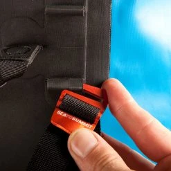 Sea to Summit Hydraulic Sac étanche avec baudrier 90l, bleu -Bagages Magasin sea to summit hydraulic dry pack with harness 90l blue 5