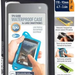 Sea to Summit TPU Guide Waterproof Coque pour smartphones XL, noir/transparent