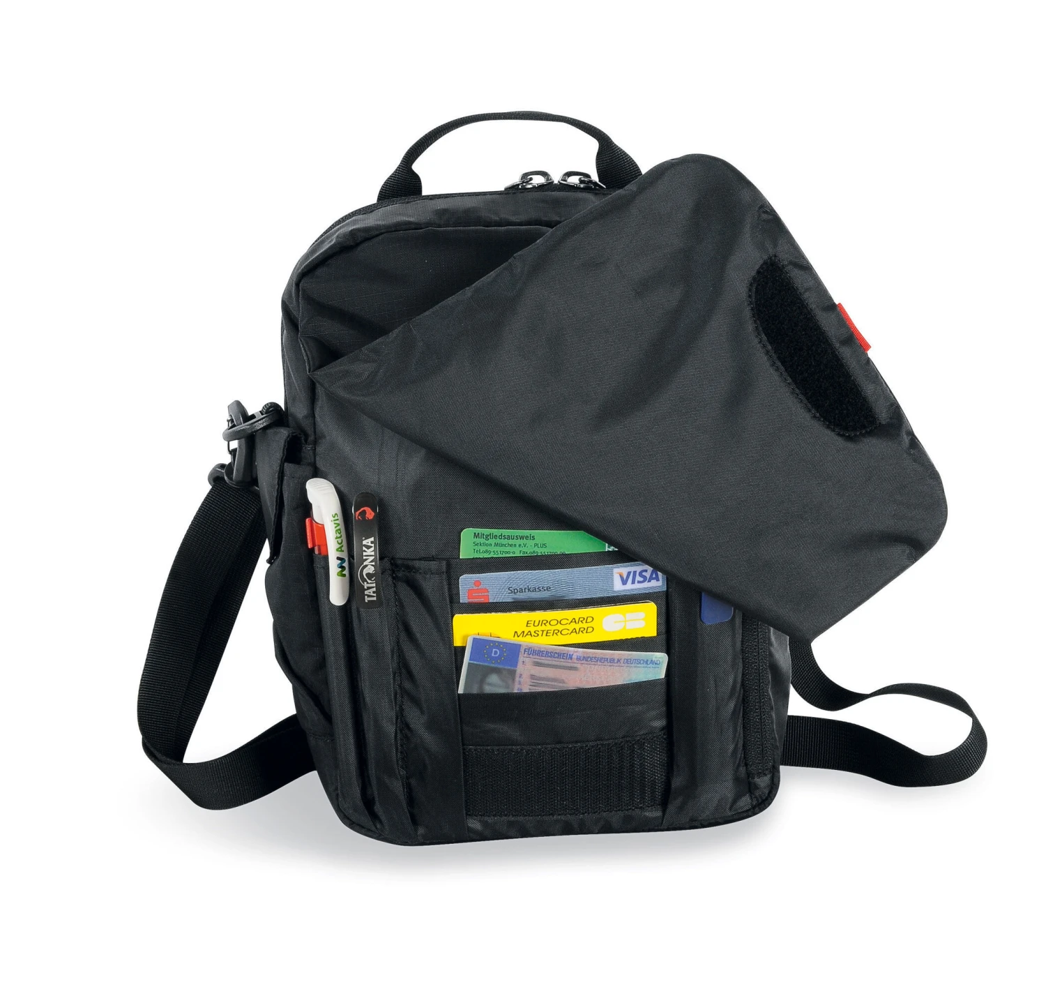 Tatonka Check In XL Sac à bandoulière RFID B, noir 3 Tatonka Check In XL Sac à bandoulière RFID B, noir – Image 3