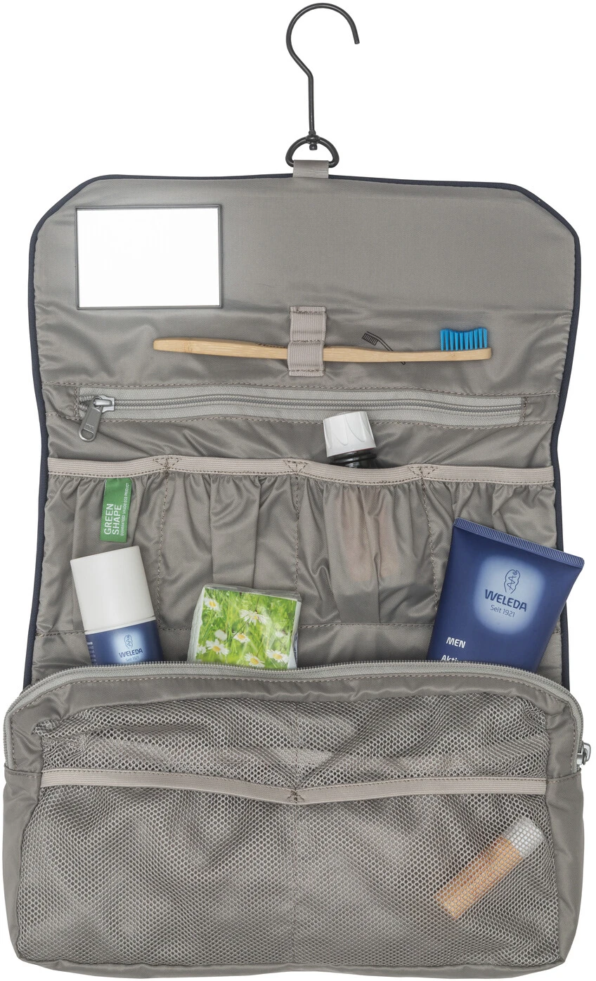 VAUDE Tecowrap II Trousse de toilette, turquoise/bleu 3 VAUDE Tecowrap II Trousse de toilette, turquoise/bleu – Image 3